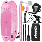 VirtuFit Supboard Cruiser 305 - Rose - Avec siège kayak, accessoires et sac de transport - Deuxième chance