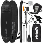 VirtuFit Supboard Cruiser 305 - Zwart - Met Kajak zitje, accessoires en draagtas -Tweedekans