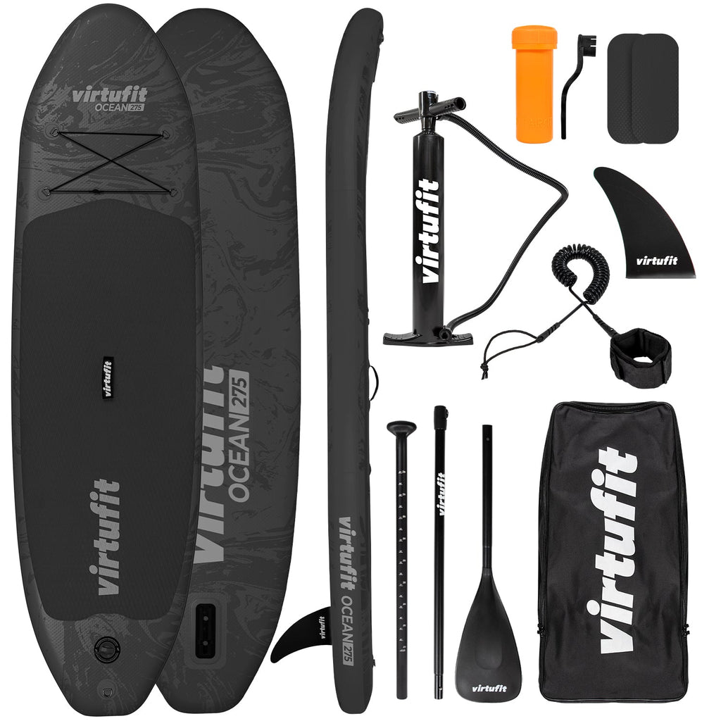VirtuFit Supboard Ocean 275 - Noir - Avec accessoires et sac de transport