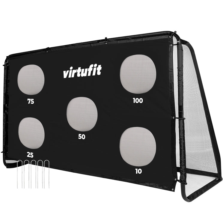 VirtuFit But de Football avec Mur de But - 300 x 200 cm