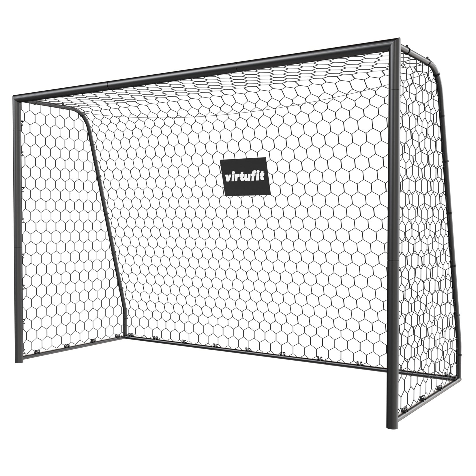 VirtuFit Voetbaldoel Premium - Heavy Duty Voetbal Goal - 300x200x120 - Tweedekans