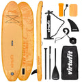 VirtuFit Supboard Ocean 275 - Orange - Avec accessoires et sac de transport - Tweedekans