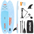 VirtuFit Supboard Splash 255 - Doodle Blue - Met accessoires en draagtas - Tweedekans