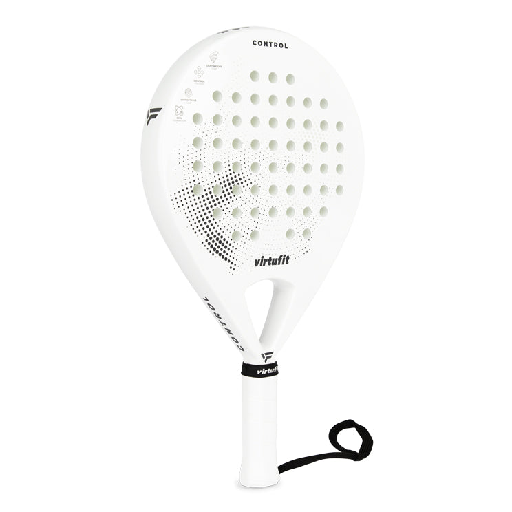 Raquette de padel VirtuFit Control - Blanc - Noir - Tweedekans
