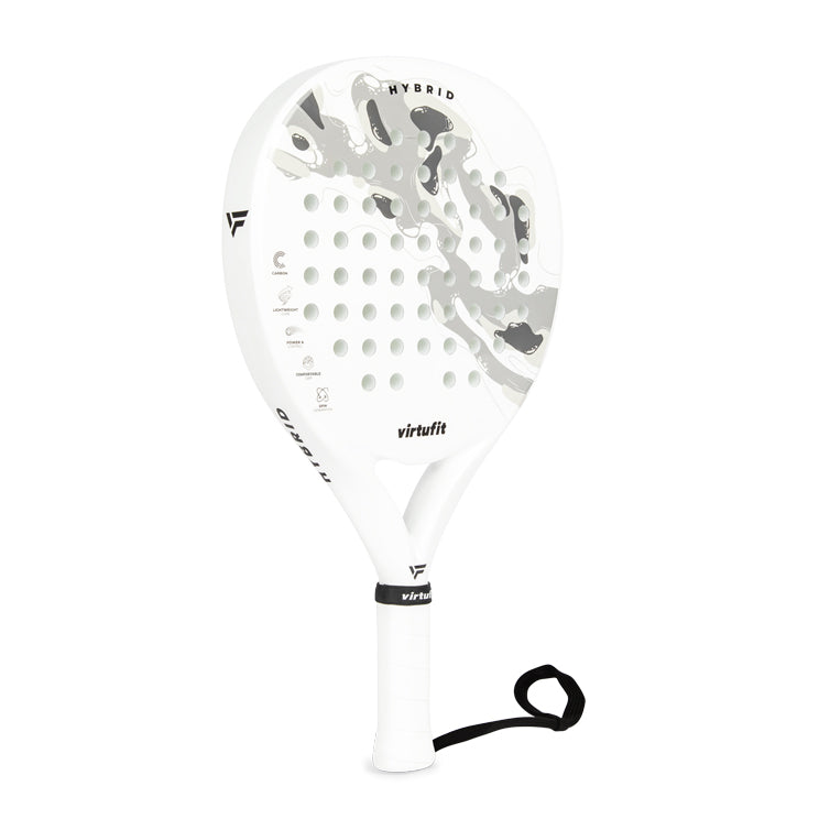 Raquette de padel hybride VirtuFit - Blanc - Gris - Tweedekans