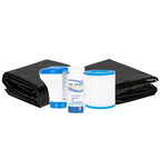 VirtuFit Starterkit voor Rond Zwembad 244 cm