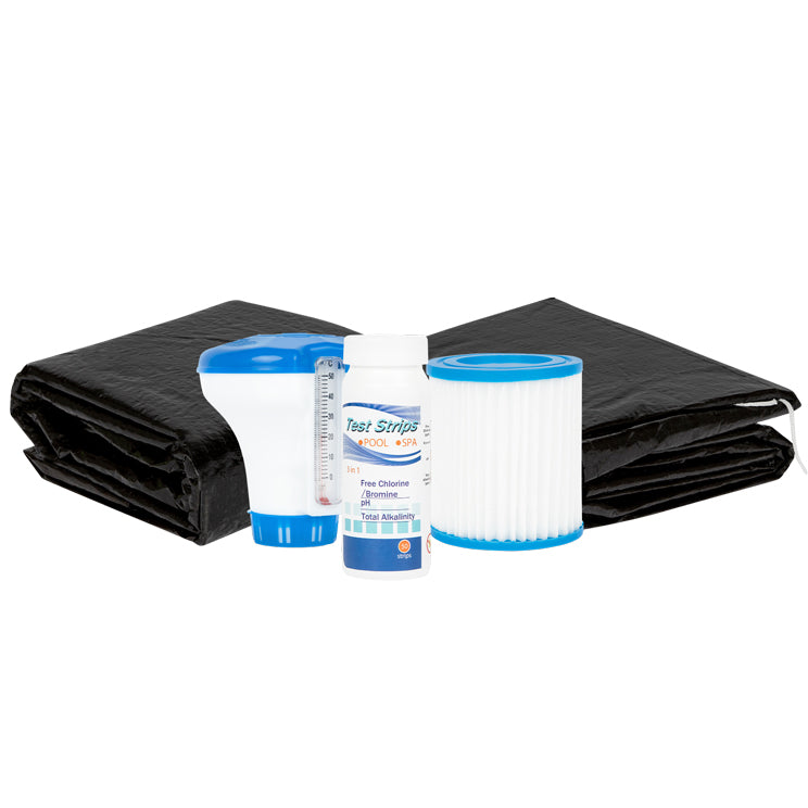VirtuFit Starterkit voor Rechthoekig Zwembad 260x180 cm