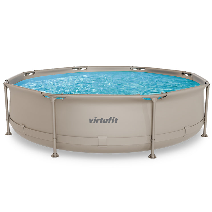 Piscine Ronde VirtuFit - Ø305 x 76 cm - Beige - Tweedekans