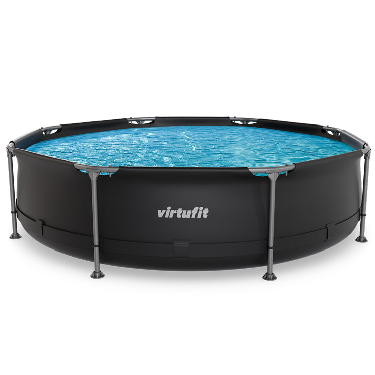 VirtuFit Rond Zwembad - Ø305 x 76 cm - Antraciet - Tweedekans