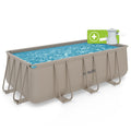 Piscine Rectangulaire VirtuFit 400 x 200 x 122 cm - Beige - Avec Pompe Filtrante