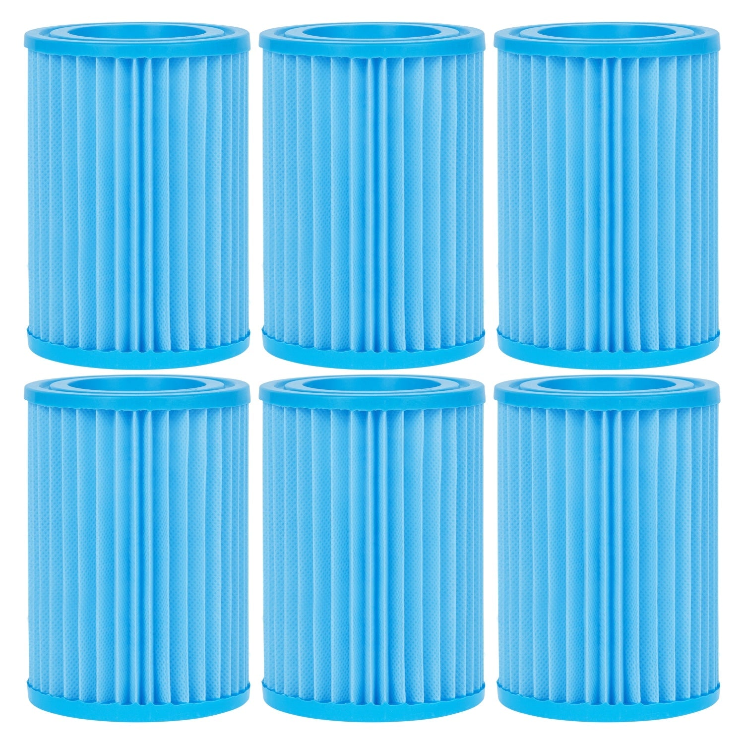 VirtuFit Voordeelbox Anti Bacteriële Cartridge Filterpomp Type II 6x