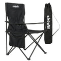 VirtuFit Foldable Camping Chair - Chaise de plage - Noir