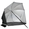 VirtuFit Parasol de plage - Windbreak - 180 cm - Gris - Tweedekans