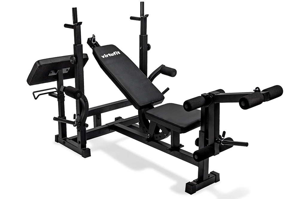 VirtuFit Deluxe Banc de Licou Multifonctionnel - Noir - Tweedekans