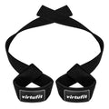 VirtuFit sangles de levage rembourrées - coton - noir - Tweedekans