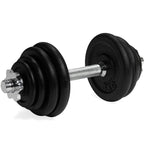VirtuFit Adjustable Dumbbell Set Pro - Ensemble d'haltères - Fonte - 1 x 15 kg - Tweedekans