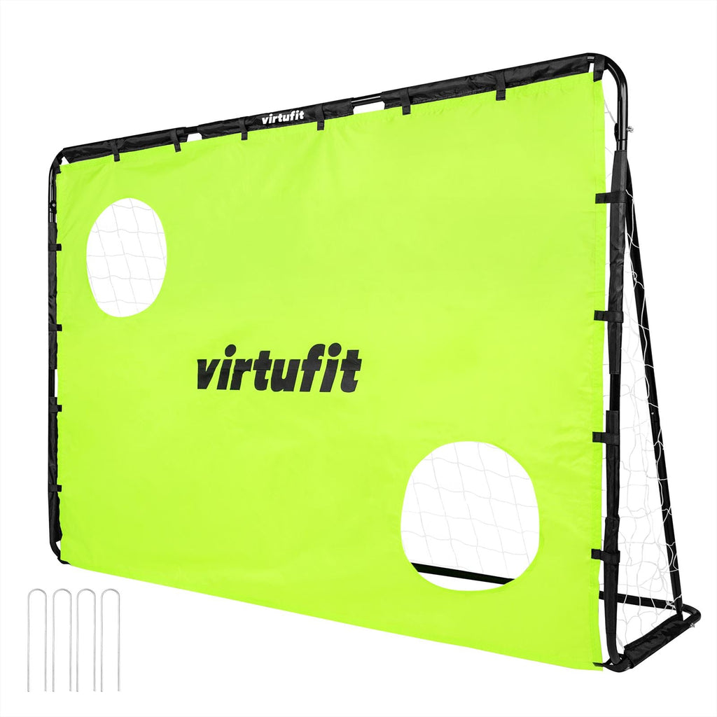 VirtuFit But de Football avec Mur de But - 215 x 150 cm - Tweedekans