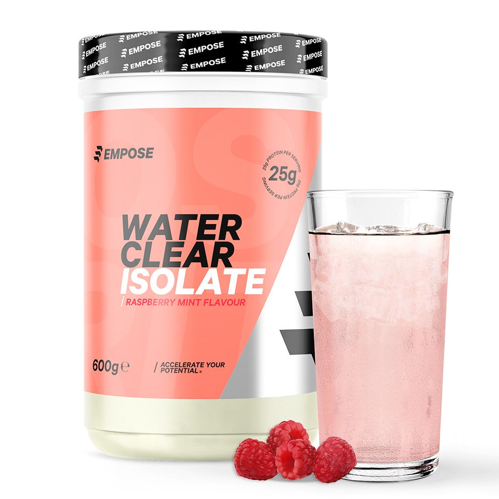 Empose Nutrition Water Clear Isolate - Protéines Ranja - Eiwit Poeder - 600 gr - Menthe framboise