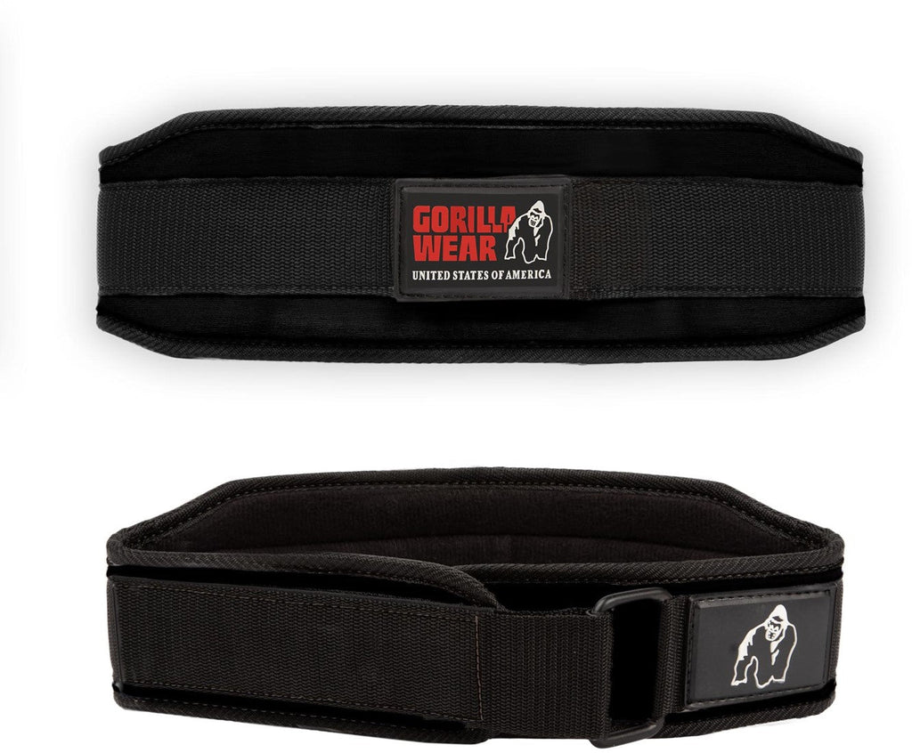 Gorilla Wear 4 Inch Women's Lifting Belt - Noir