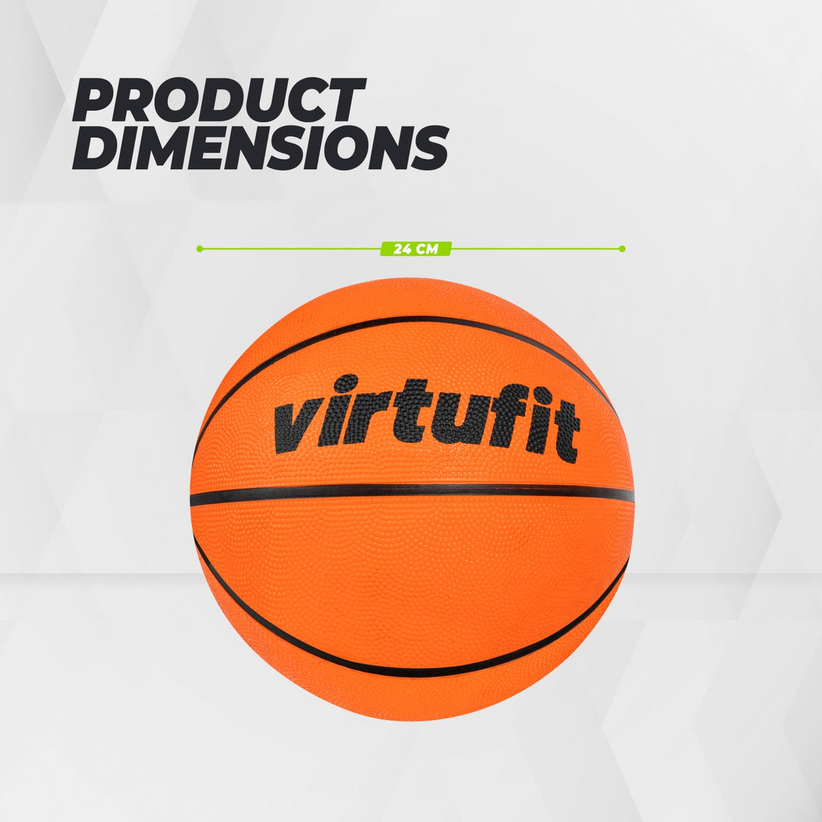 VirtuFit Ballon de Basketball