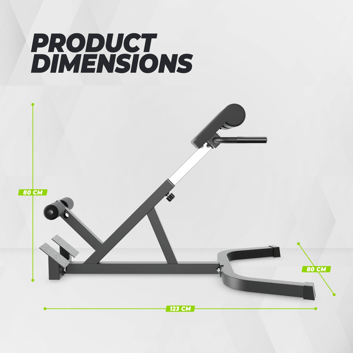 VirtuFit Hyperextension Pro - Chaise Romaine - Entraîneur de Dos - Opportunité de Seconde Main
