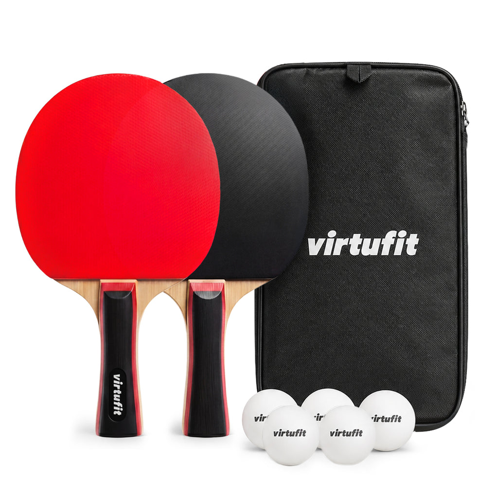 VirtuFit Tafeltennisset Pro - Inclusief twee batjes en 5 tafeltennisballen