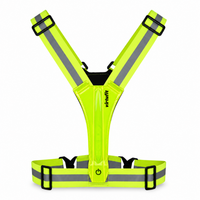 Gilet de Sécurité Réfléchissant VirtuFit avec LED – Éclairage pour la Course