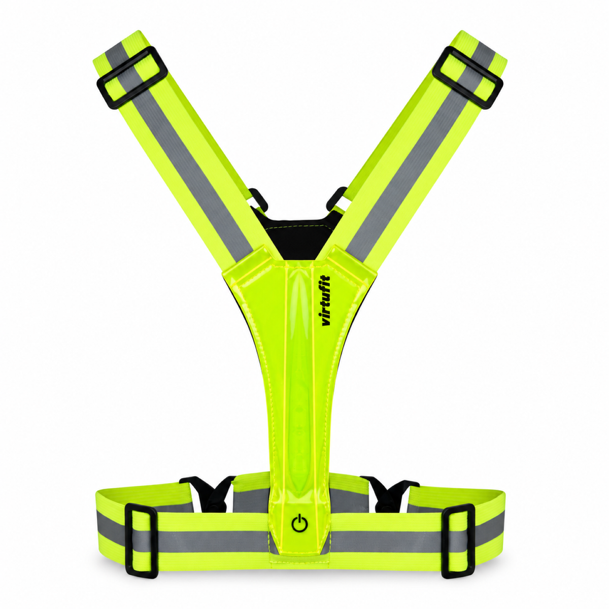 VirtuFit Reflecterend Veiligheidsvest met LED - Verlicht Hardloopvest