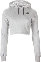 Gorilla Wear Pixley Crop Top Hoodie - Grijs