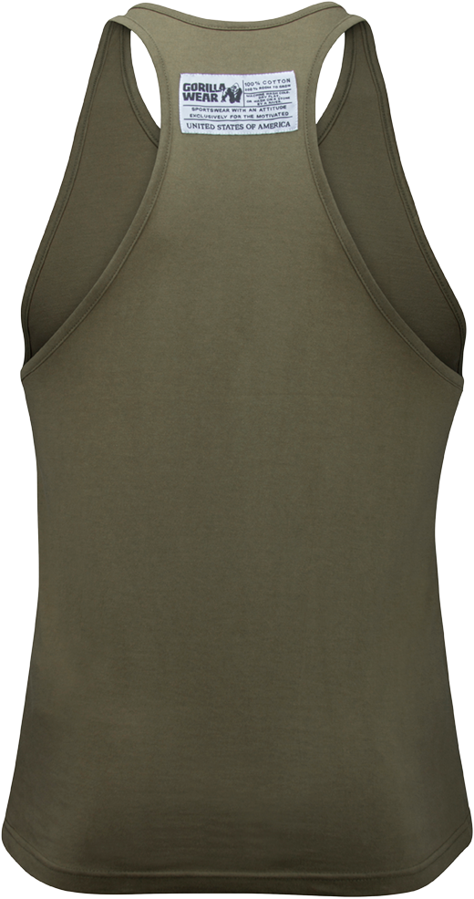 Gorilla Wear Classic Tank Top - Vert militaire