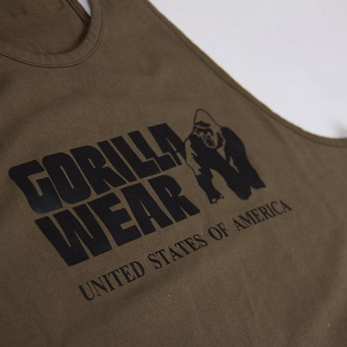Gorilla Wear Classic Tank Top - Vert militaire