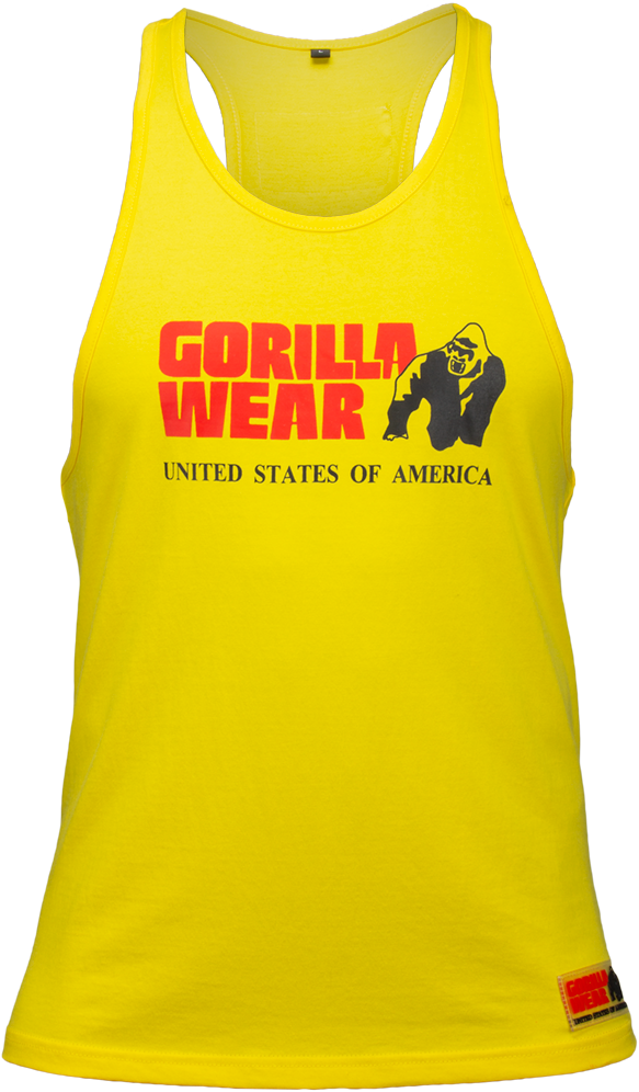Gorilla Wear Classic Tank Top - Yellow