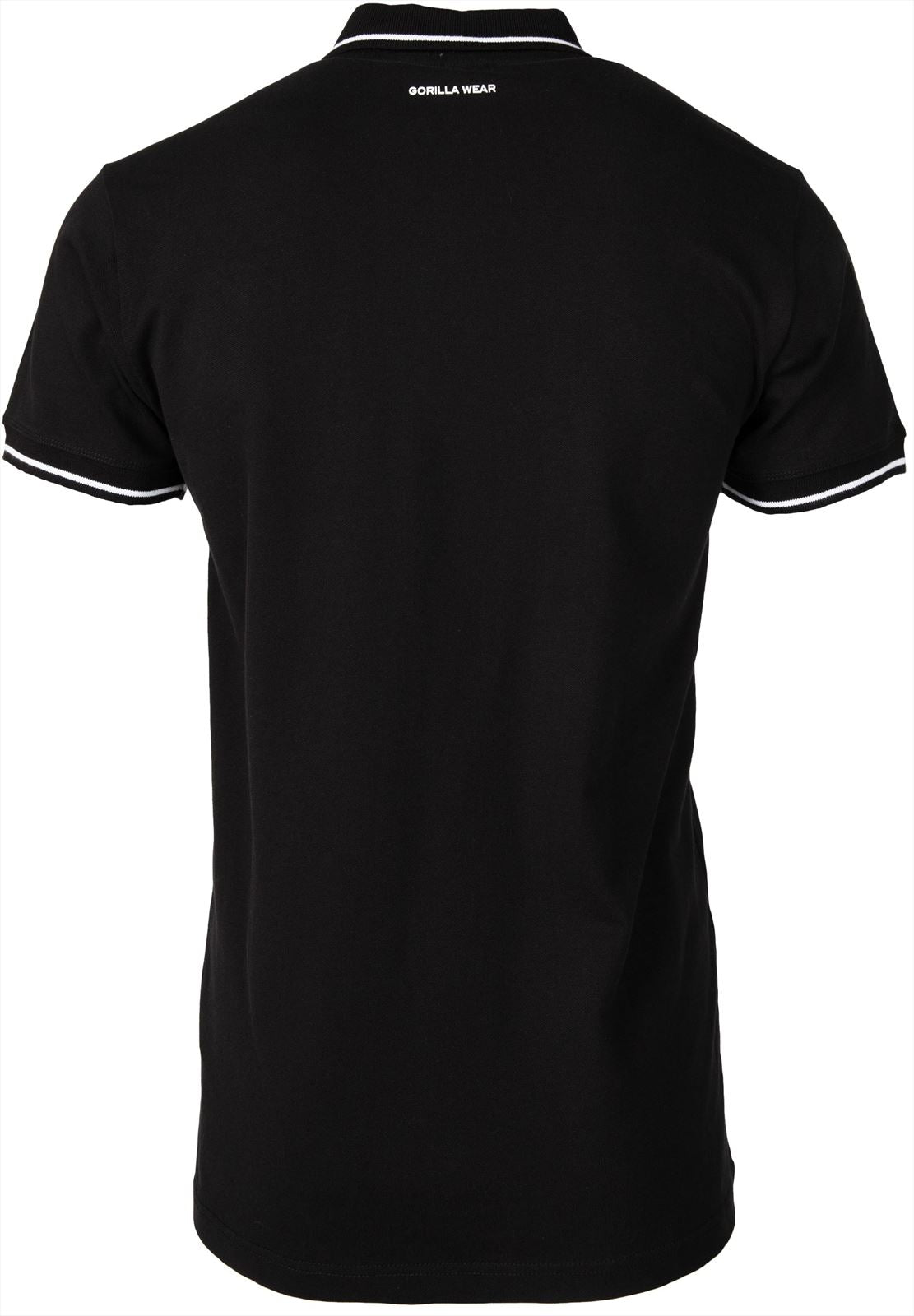 Gorilla Wear Delano Polo - Noir/Blanc