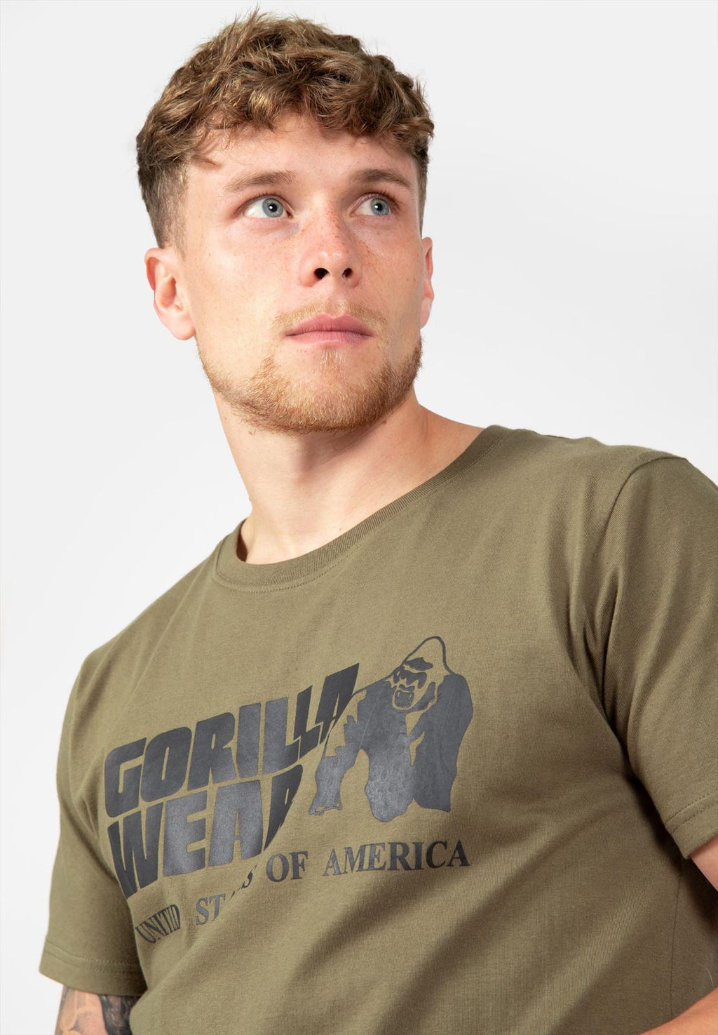 Gorilla Wear Classic T-shirt - Vert militaire