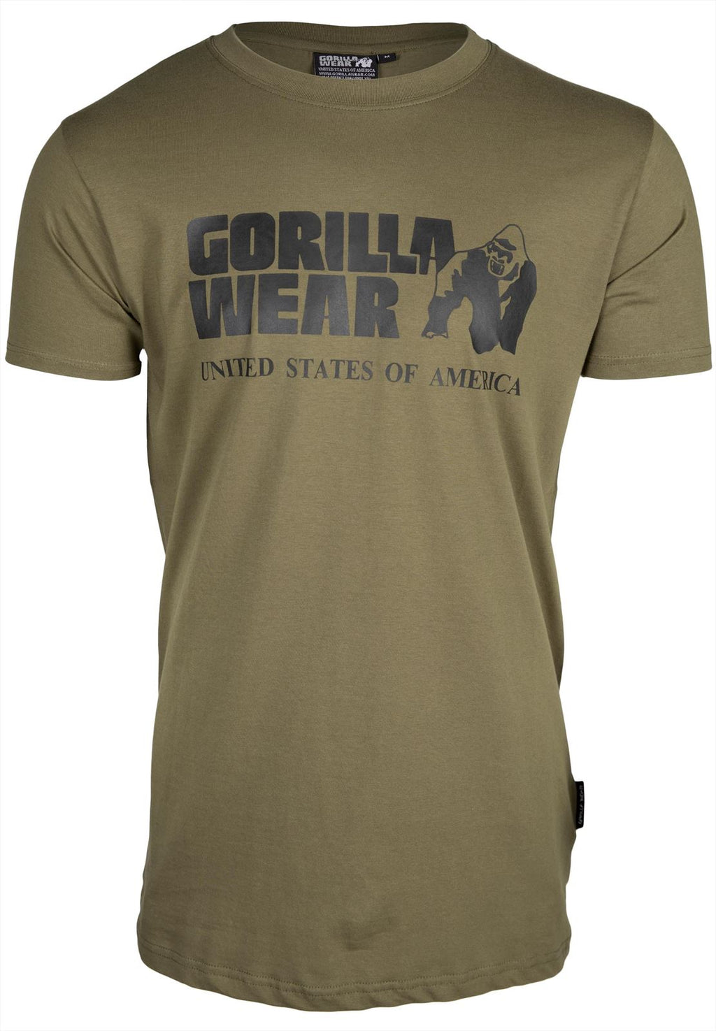 Gorilla Wear Classic T-shirt - Vert militaire