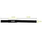 VirtuFit sangles de levage rembourrées - coton - noir - Tweedekans