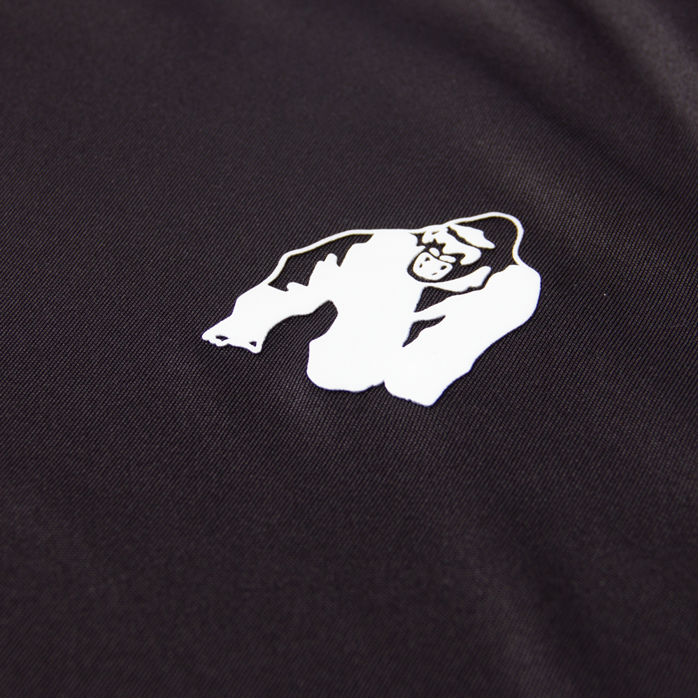 Gorilla Wear Performance T-shirt - Noir/Rouge