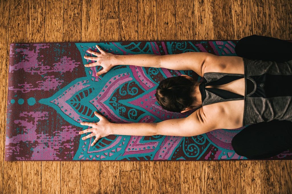 Gaiam Reversible Yoga Mat - 6 mm - Be Free