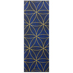Gaiam Reversible Yoga Mat - 6 mm - Metallic Sun & Moon