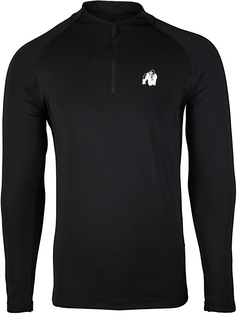 Gorilla Wear Hamilton Hybrid Long Sleeve - Noir