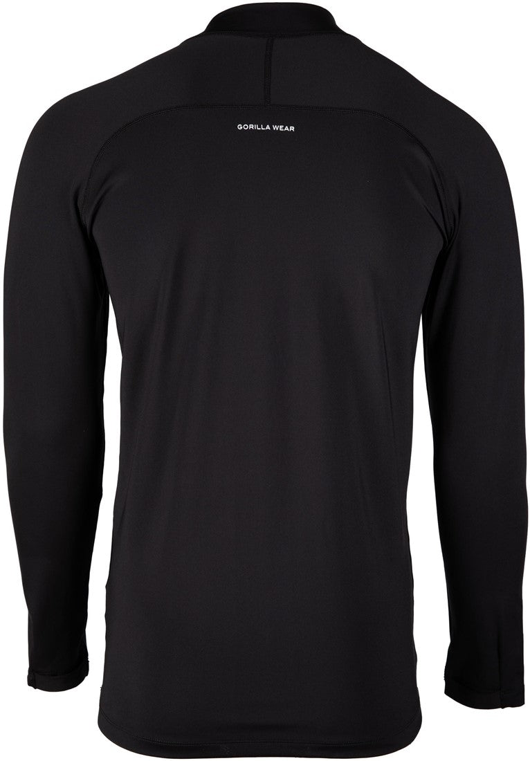 Gorilla Wear Hamilton Hybrid Long Sleeve - Noir