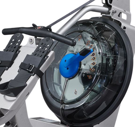 Fluid Rower Vortex 2 Rameur - Argent