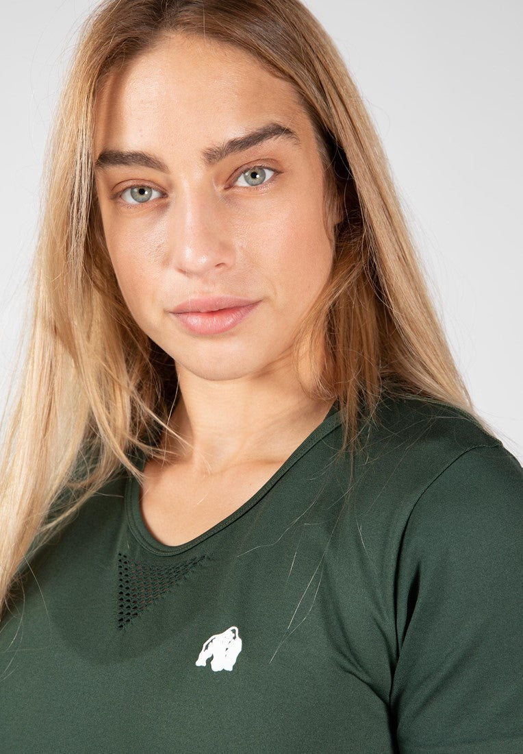 Neiro Seamless T-Shirt - Vert militaire