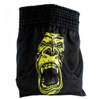 Super Pro Kids (Thai) Boxing Shorts Gorilla - Zwart/Geel