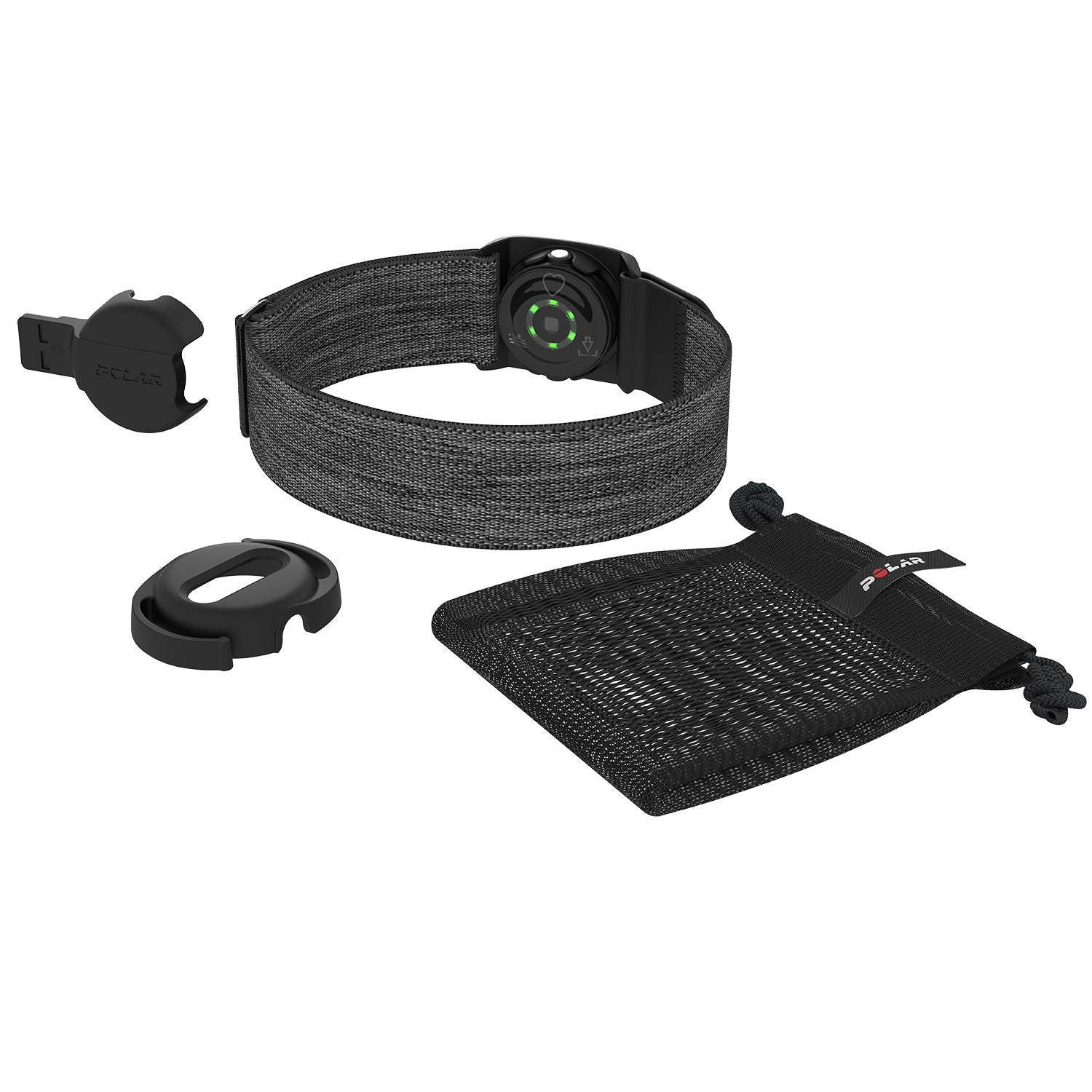 Polar Verity Sense Optische Hartslagsensor - Armband - Grijs