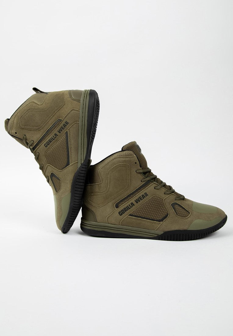 Gorilla Wear Troy High Tops - Vert militaire
