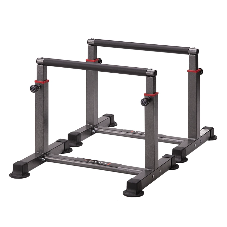 HMS Parallettes - Lot de 2 - Noir