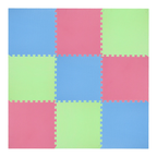 One FitnessTapis de Puzzle - Lot de 9 - 10 mm - Multi