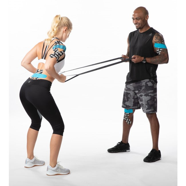 RockTape Classic Kinesiotape - Sporttape - 5 cm x 5 m - Zwart