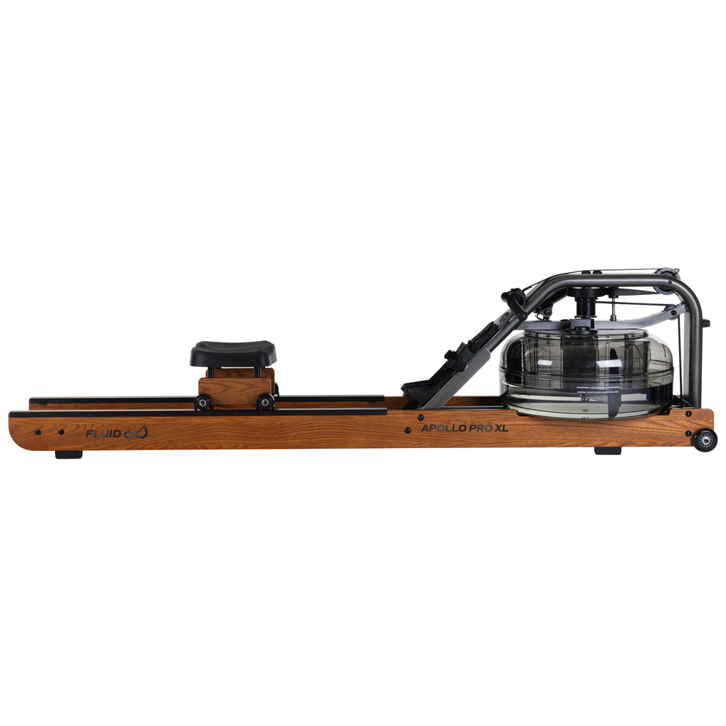 Fluid Rower Apollo Pro XL Rameur - Chêne Foncé